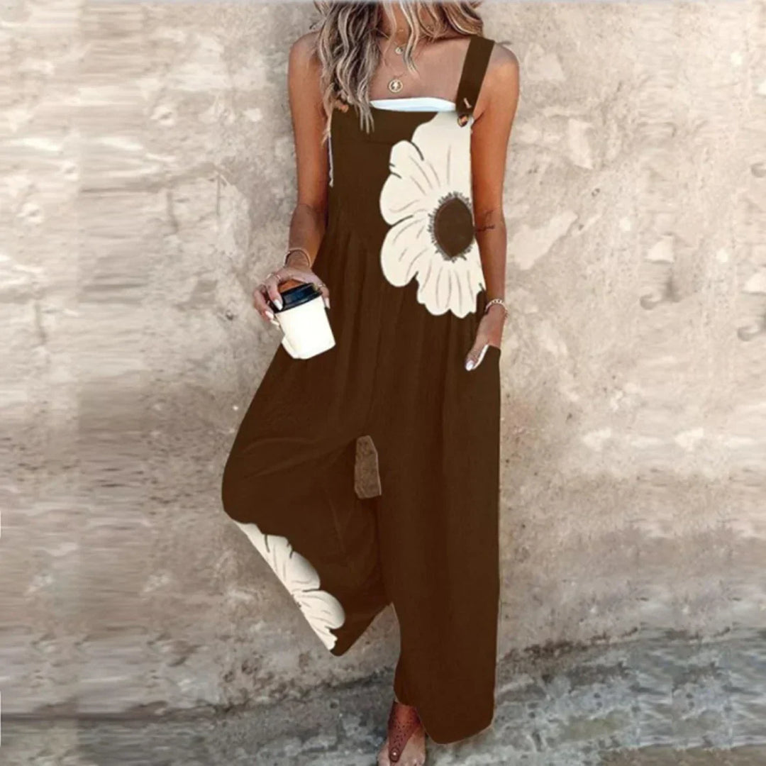 Cozy Graphic Jumpsuit