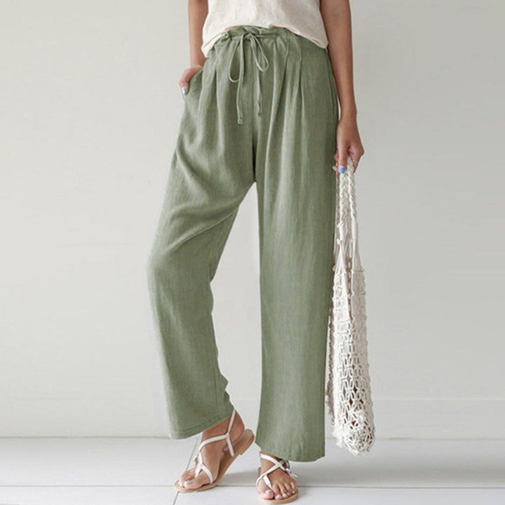 Vara - Casual Drawstring Lounge Trousers