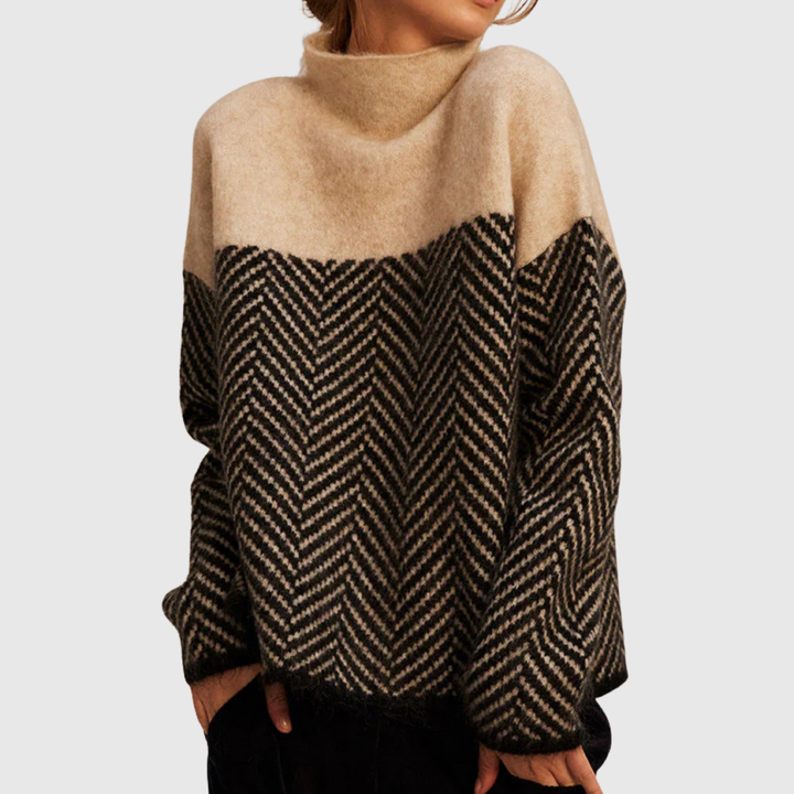 Norah | Cozy Cotton Turtleneck Knit
