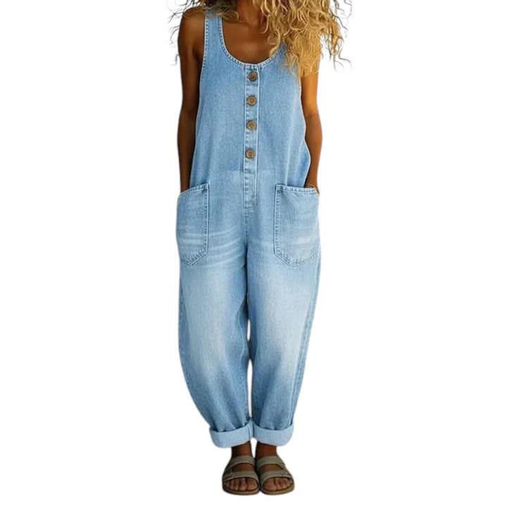 Retro Chic Casual Overalls