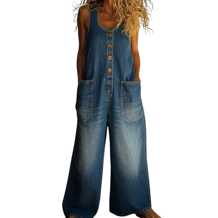 Retro Chic Casual Overalls
