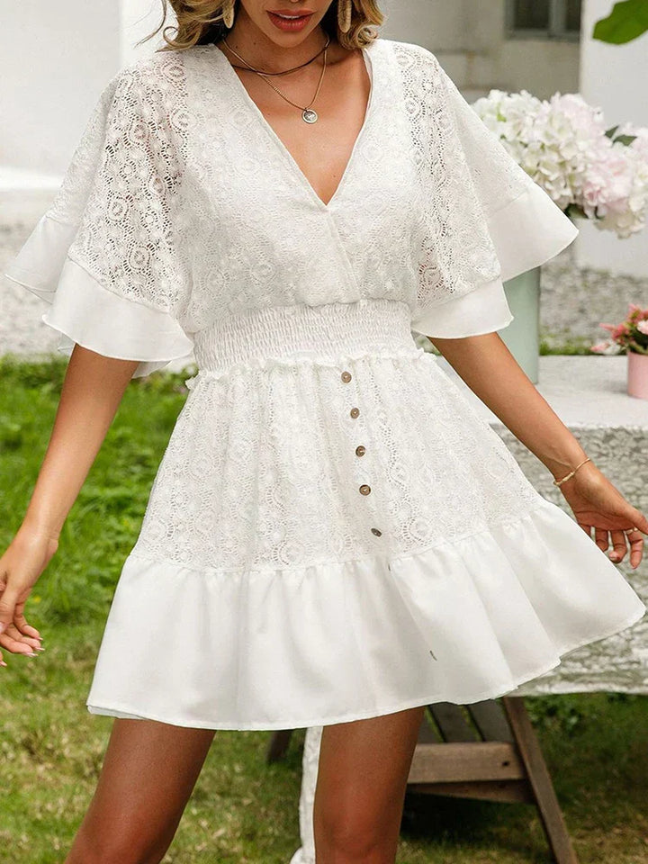 Carole - Boho Chic Lace Dress