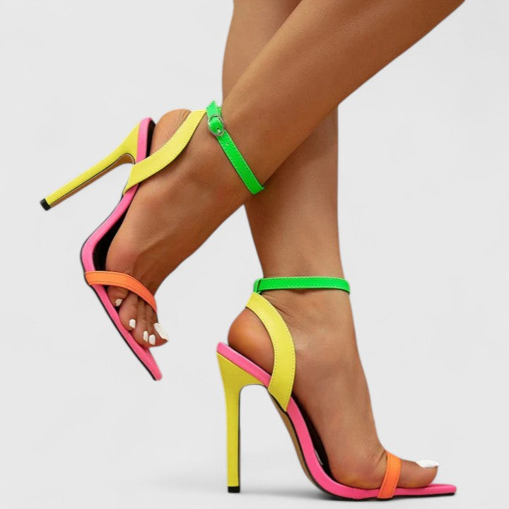 Olive Green Stiletto Heels