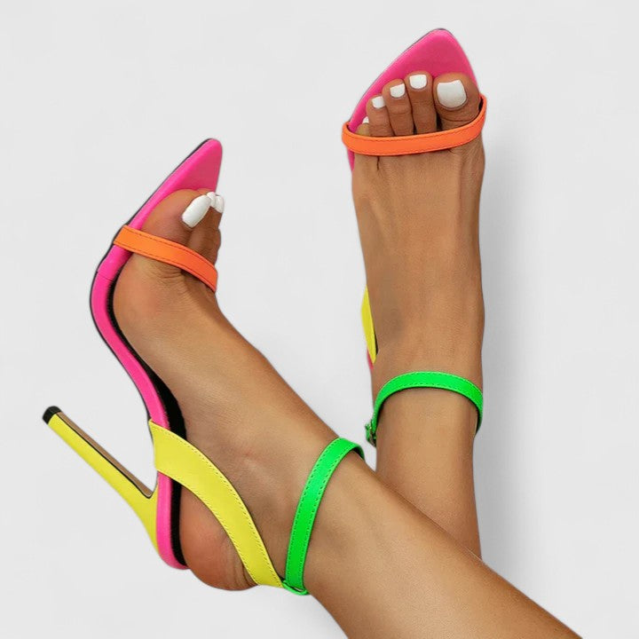 Olive Green Stiletto Heels