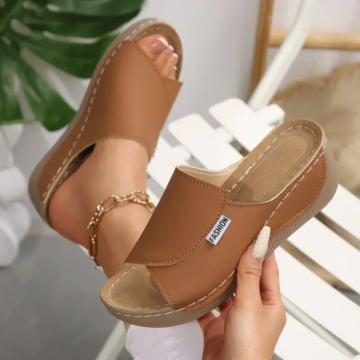 Rumi - Orthopedic Wedge Heel Sandals