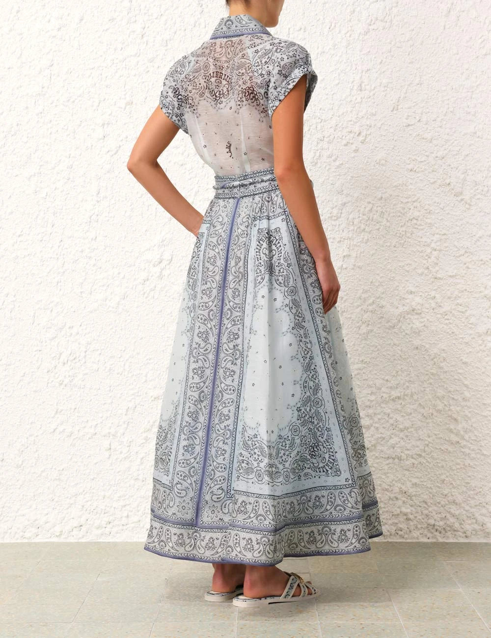 Adele - Bohemian Print Two-Piece Ensemble