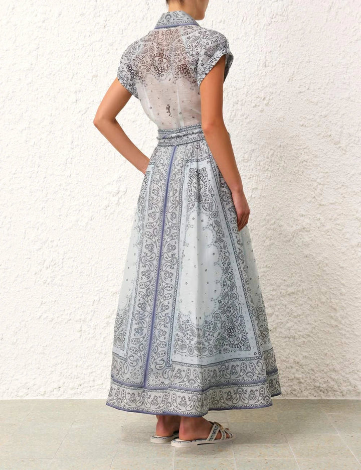 Adele - Bohemian Print Two-Piece Ensemble
