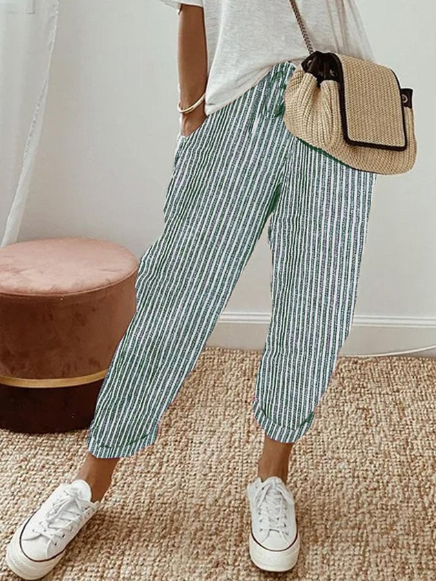 Chic and Cozy Flowing Trousers
