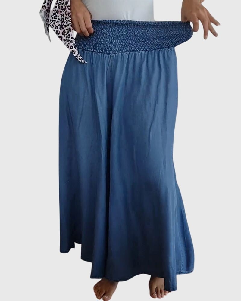 Isabella™ | Relaxed Fit Pants with Stretchy Waistband