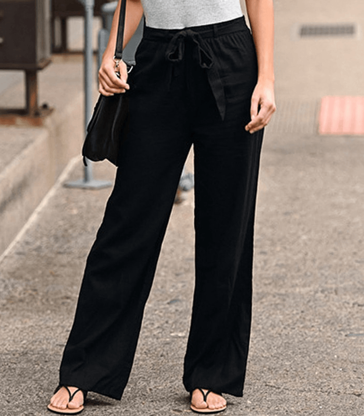 Joleen - Women's Comfortable Drawstring Pants with Elastic Waist