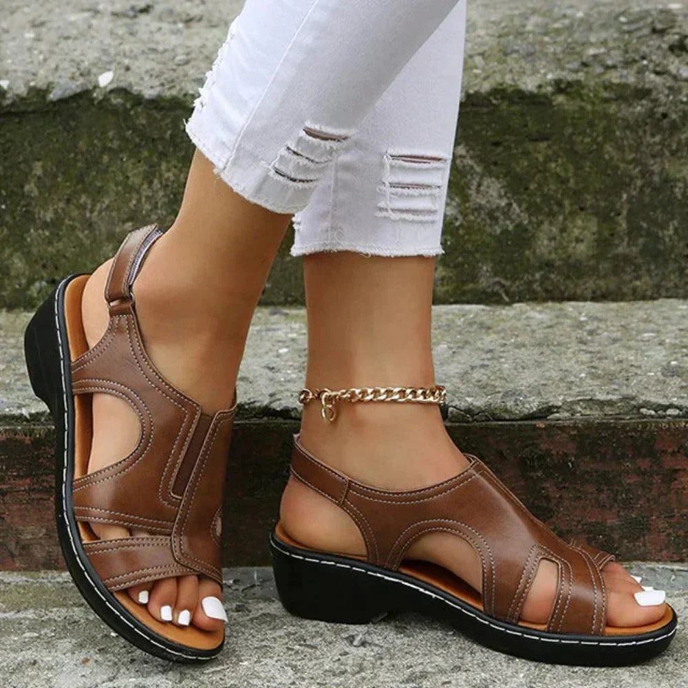 Melody - Supportive Heeled Sandals for Orthopedic Comfort