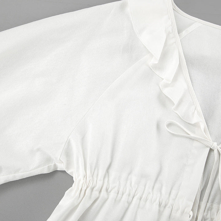 Alexandra - Ruffled Top & Shorts Ensemble
