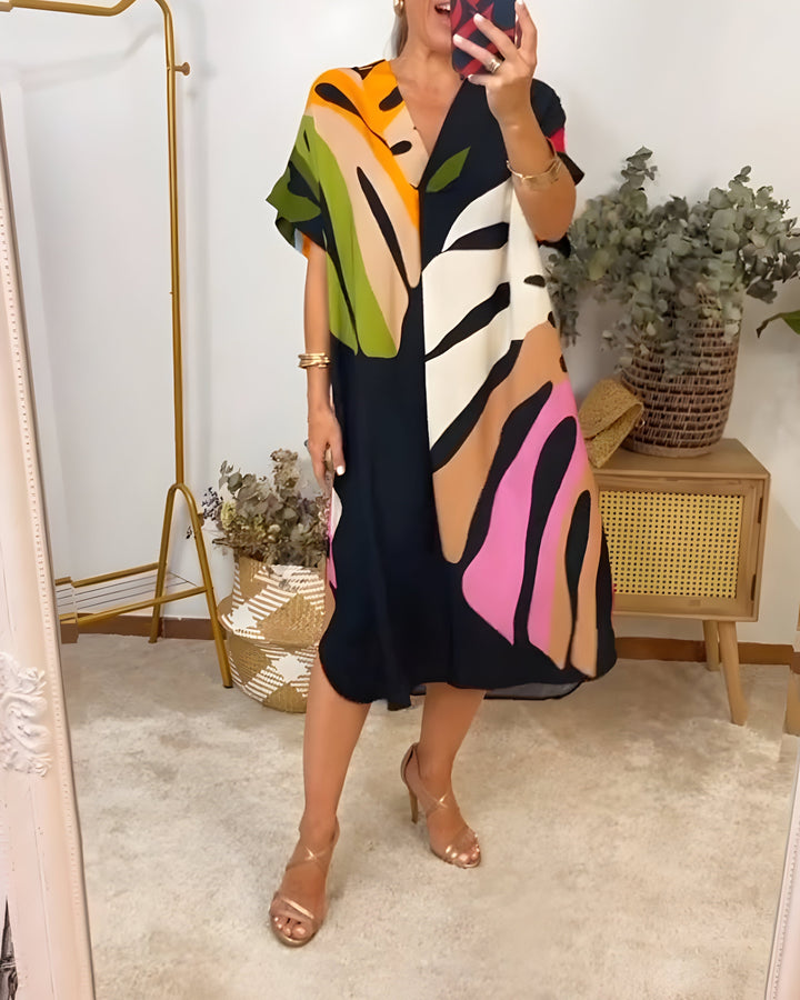 Rianna - Artistic Pattern Dress