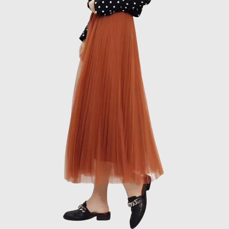 Sophia Tulle Midi Skirt