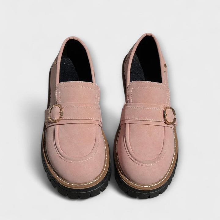 Lora™ | Relaxed Round Toe Slip-On Loafers