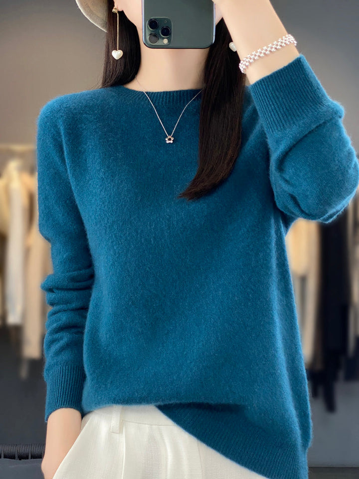 Anette | Cozy Cotton Knit Sweater