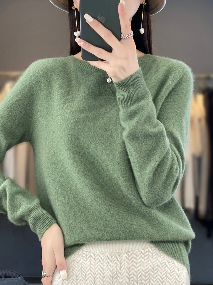 Anette | Cozy Cotton Knit Sweater
