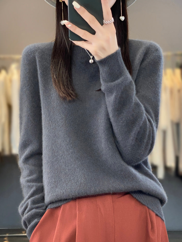Anette | Cozy Cotton Knit Sweater