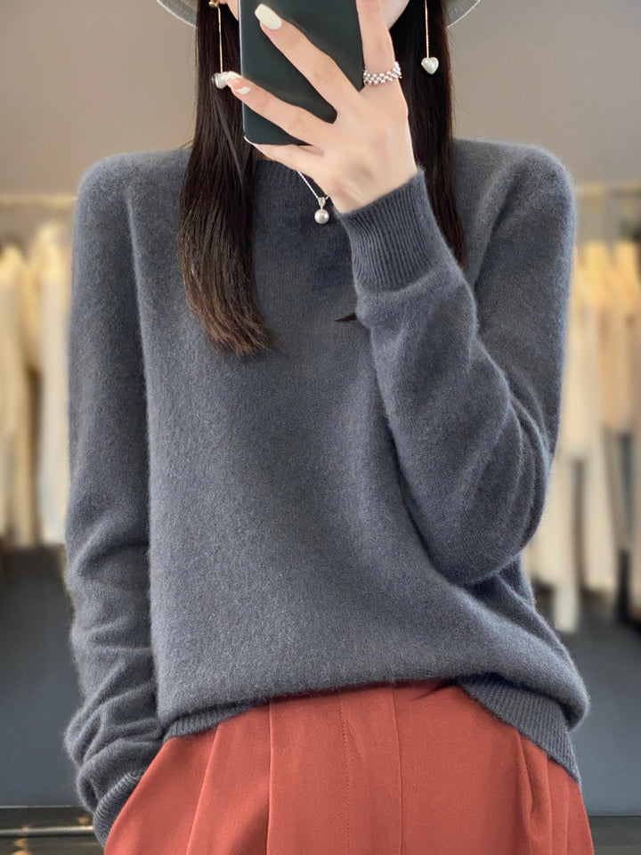 Anette | Cozy Cotton Knit Sweater
