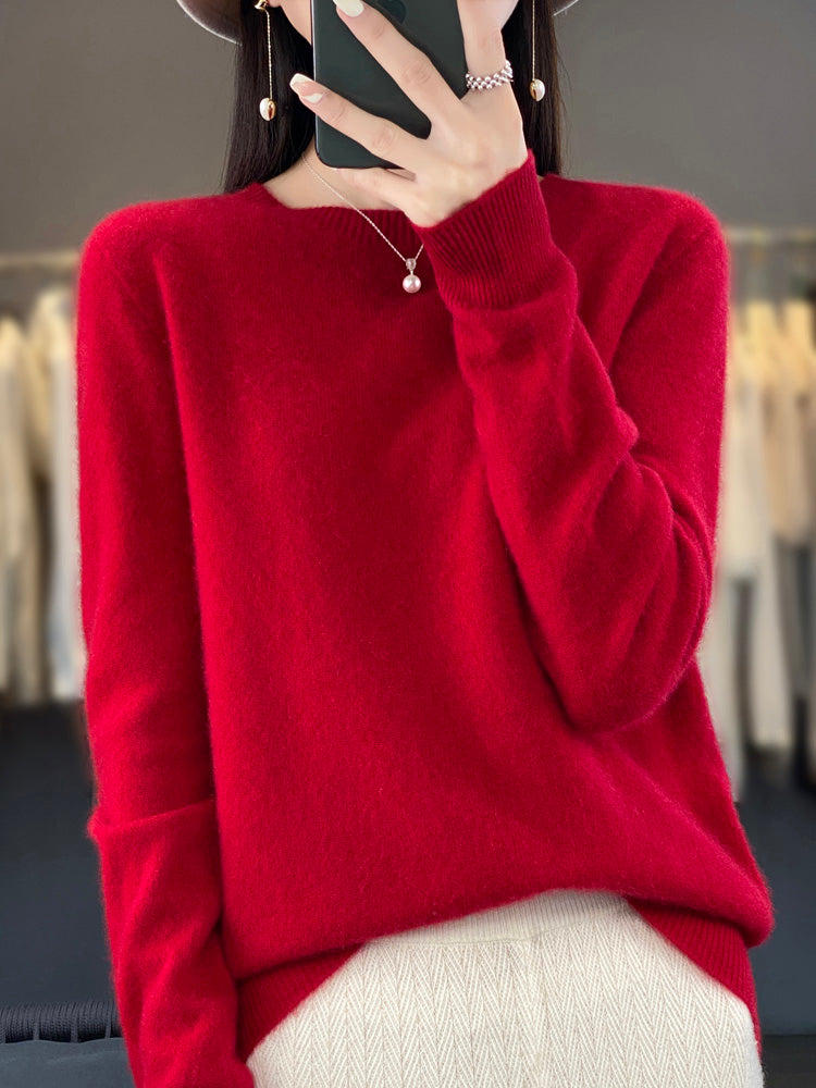 Anette | Cozy Cotton Knit Sweater