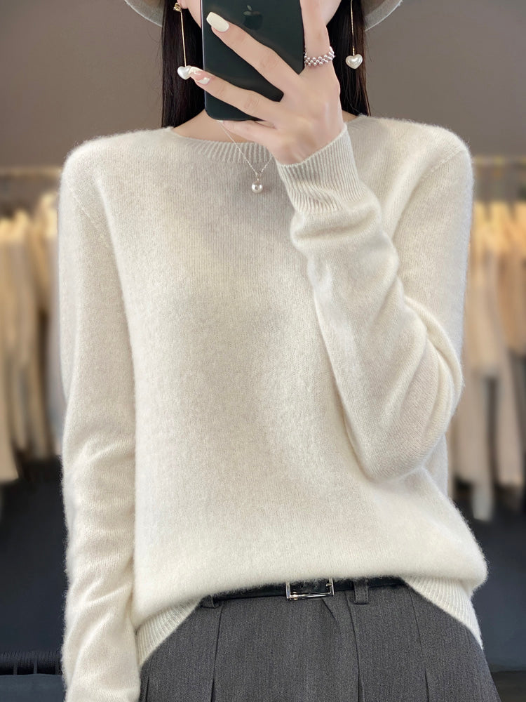 Anette | Cozy Cotton Knit Sweater
