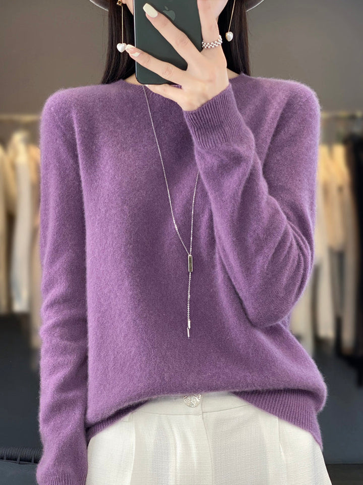 Anette | Cozy Cotton Knit Sweater