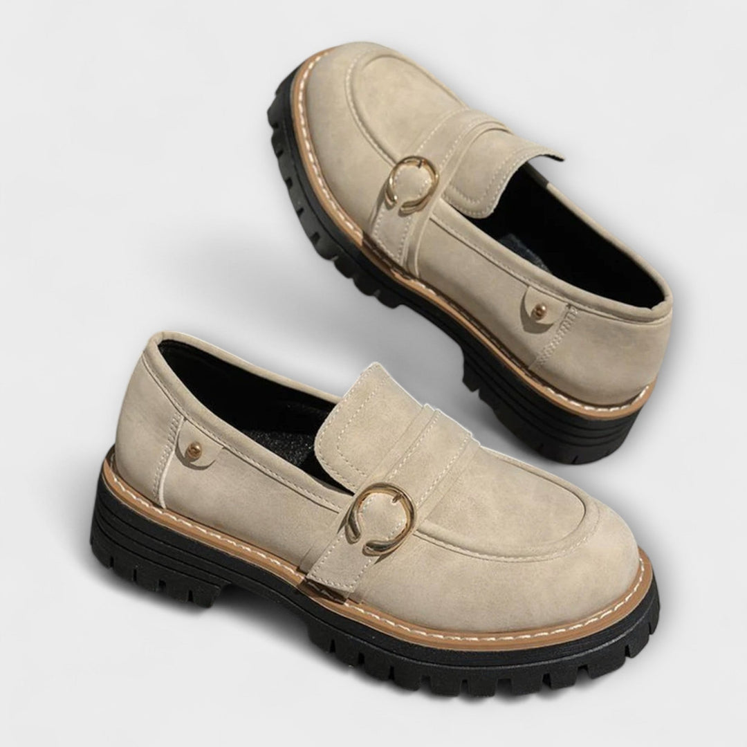 Lora™ | Relaxed Round Toe Slip-On Loafers