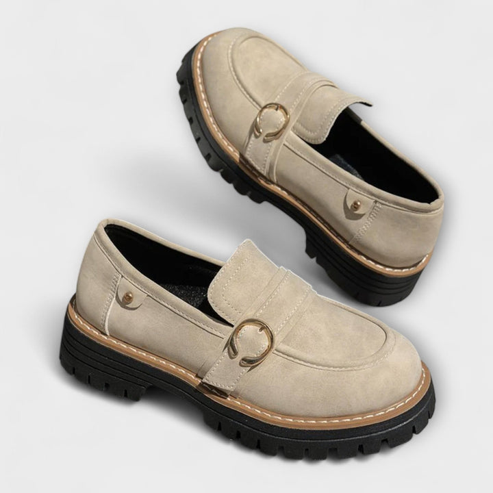 Lora™ | Relaxed Round Toe Slip-On Loafers