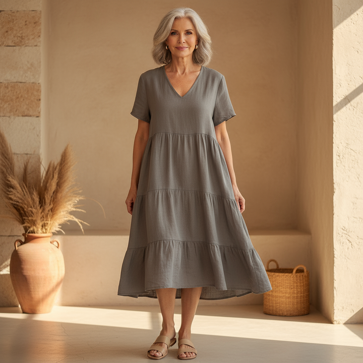 Bexley - V-Neck Casual Summer Dress