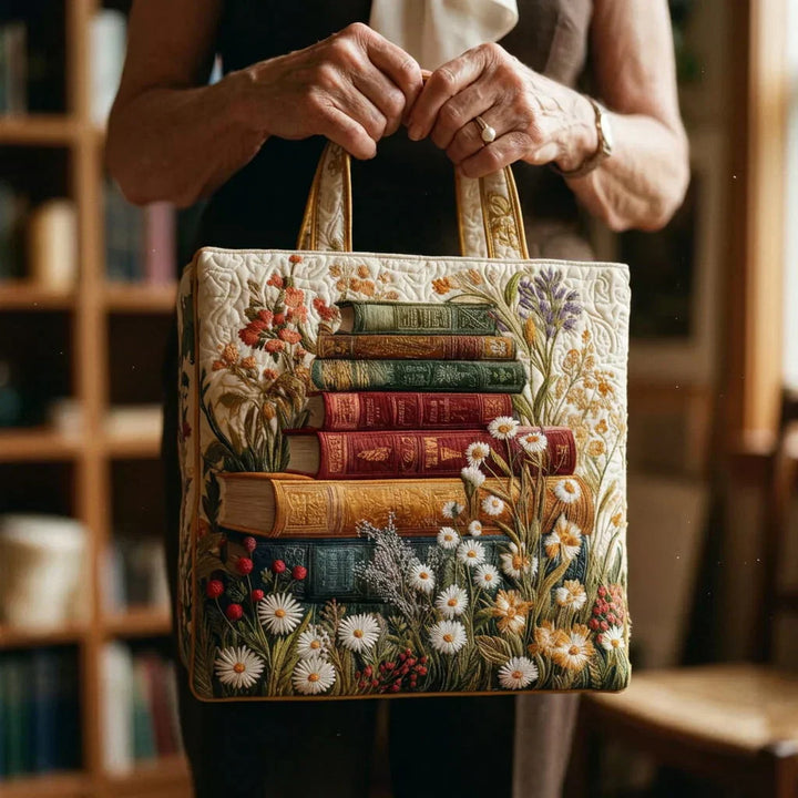 Handcrafted Bag - The Enchanted Library