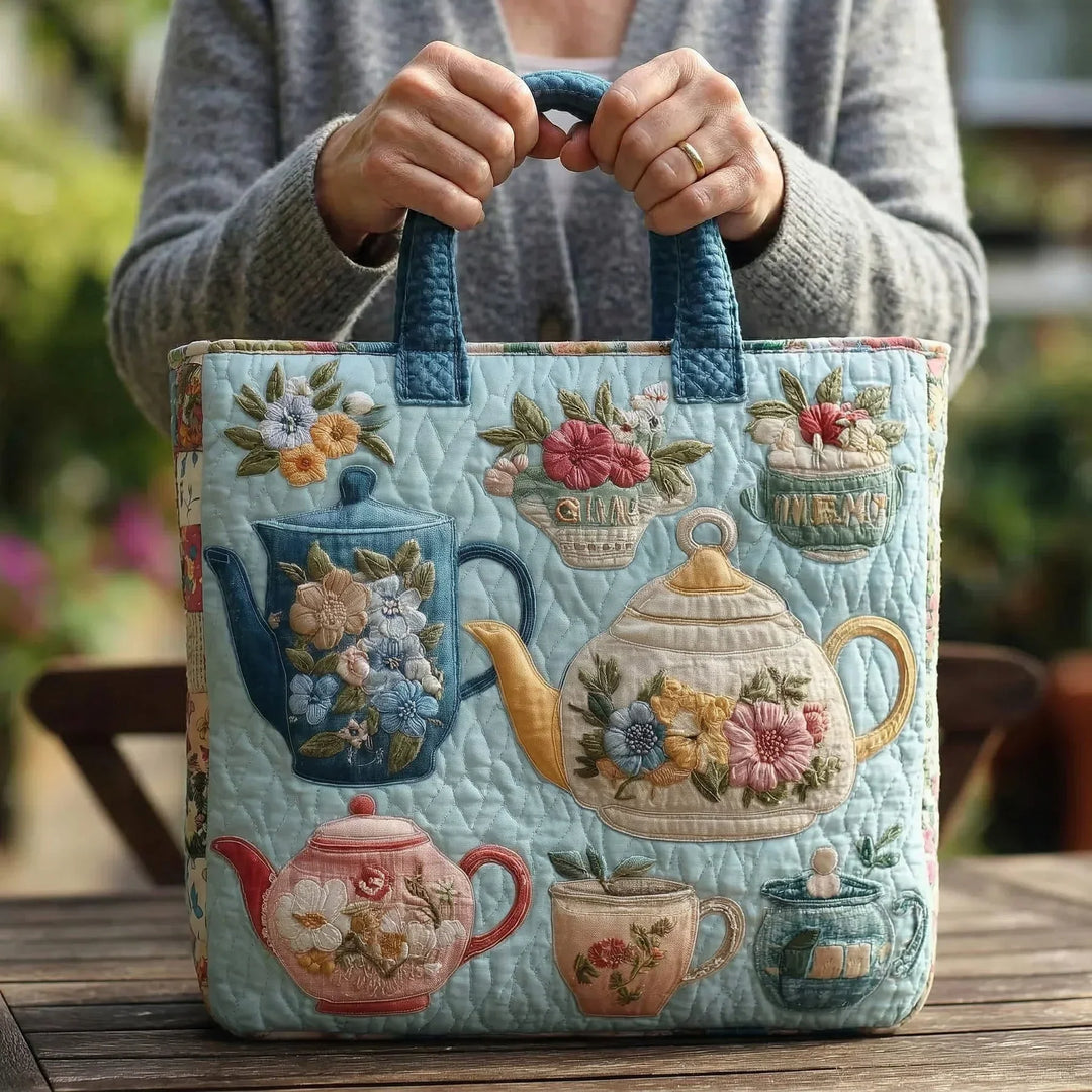 Handcrafted Floral Pattern Bag