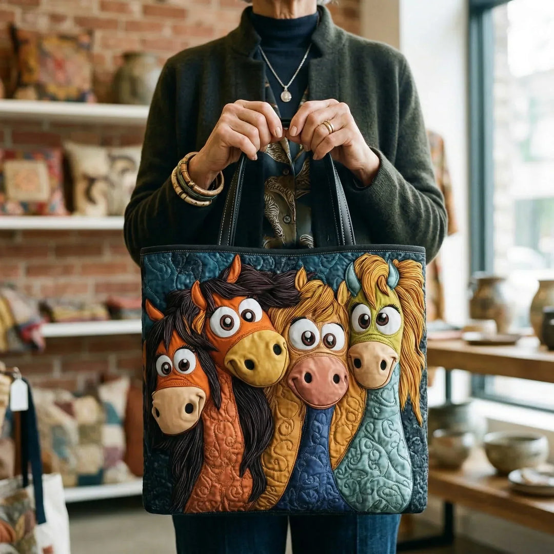 Handcrafted Bag - Joyful Ponies Design