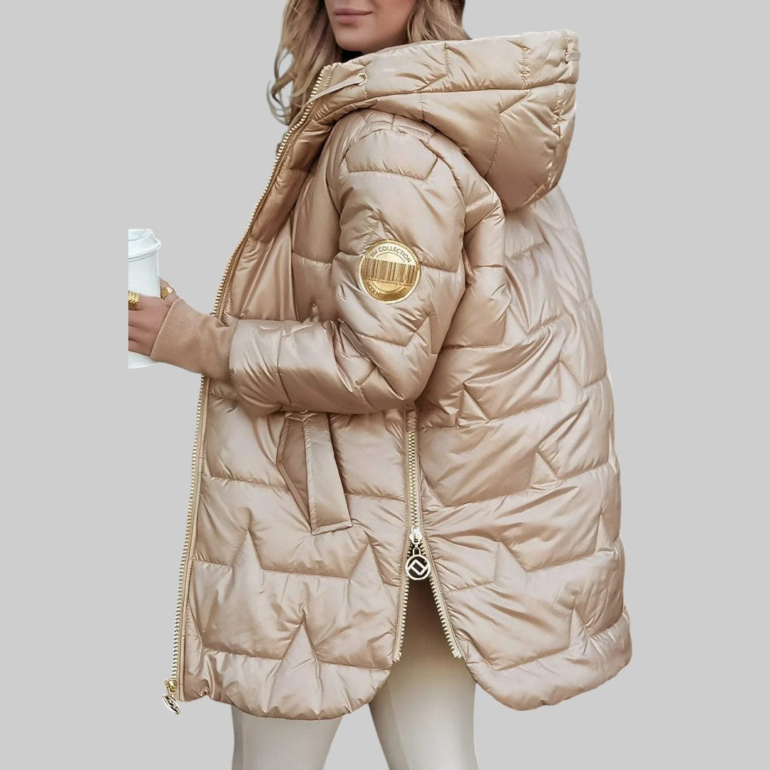 Cecilia | Chic Hooded Autumn Coat