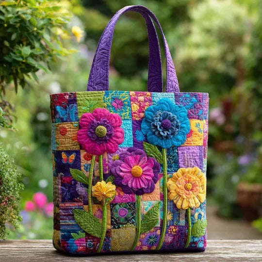 Vibrant Handmade Bag - A Burst of Color