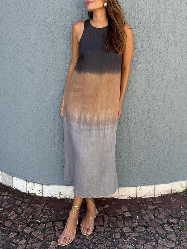 Gradient Casual Dress by Heather