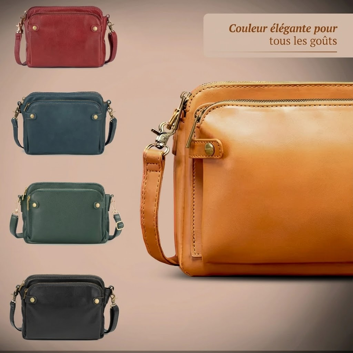 Kimberly™ | Timeless Leather Handbag