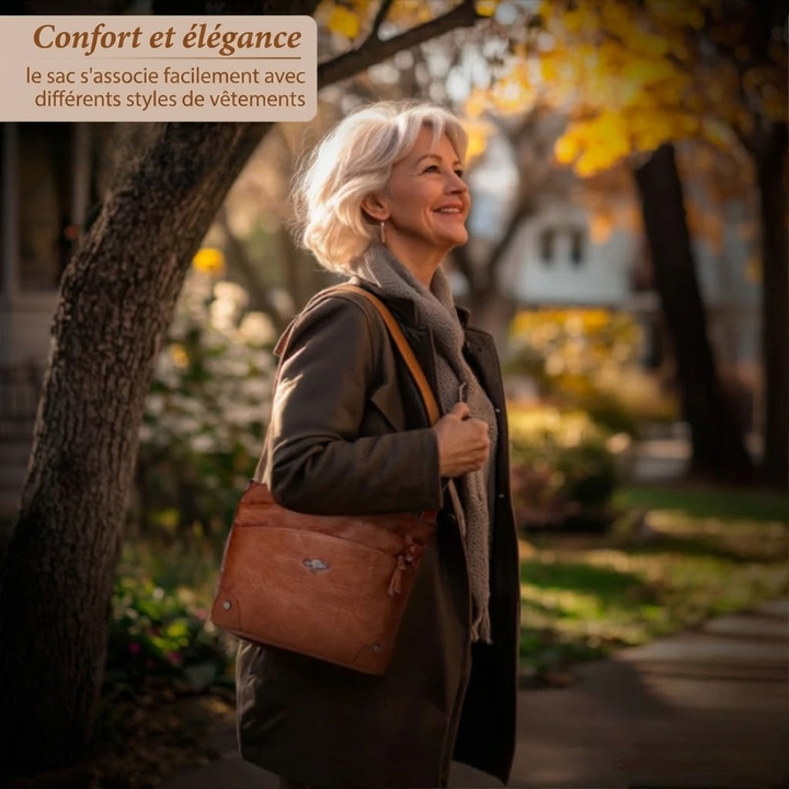 Catherine™ Leather Shoulder Bag