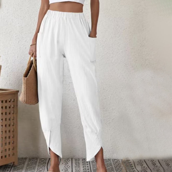 Essari - Side-Slit Trousers