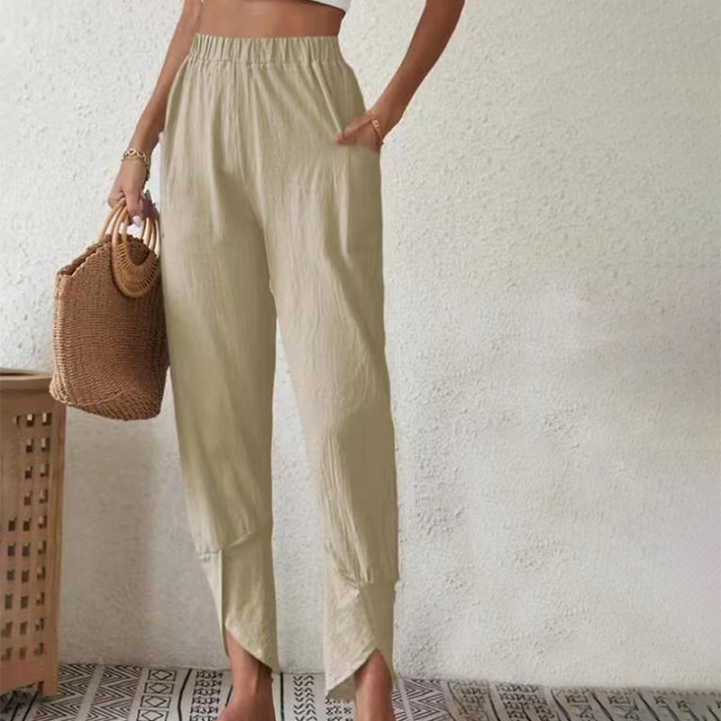 Essari - Side-Slit Trousers