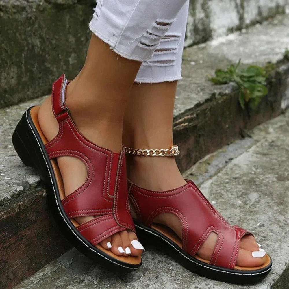 Melody - Supportive Heeled Sandals for Orthopedic Comfort