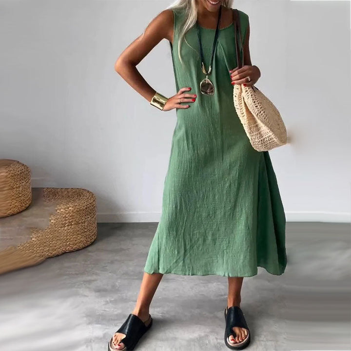Amaris - Chic Sleeveless Casual Dress