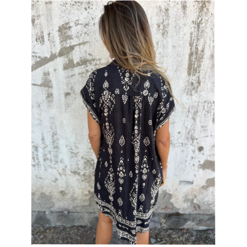 Vintage Bohemian Mica Dress