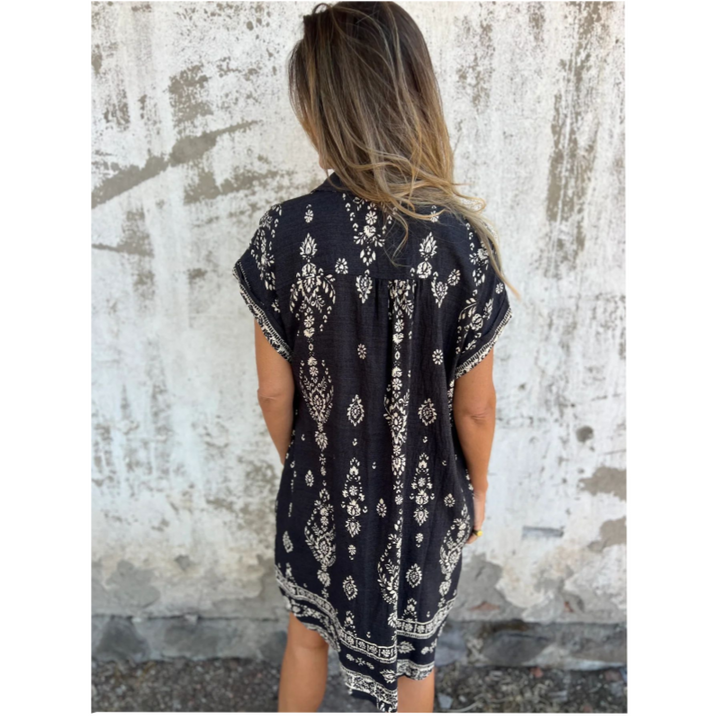 Vintage Bohemian Mica Dress