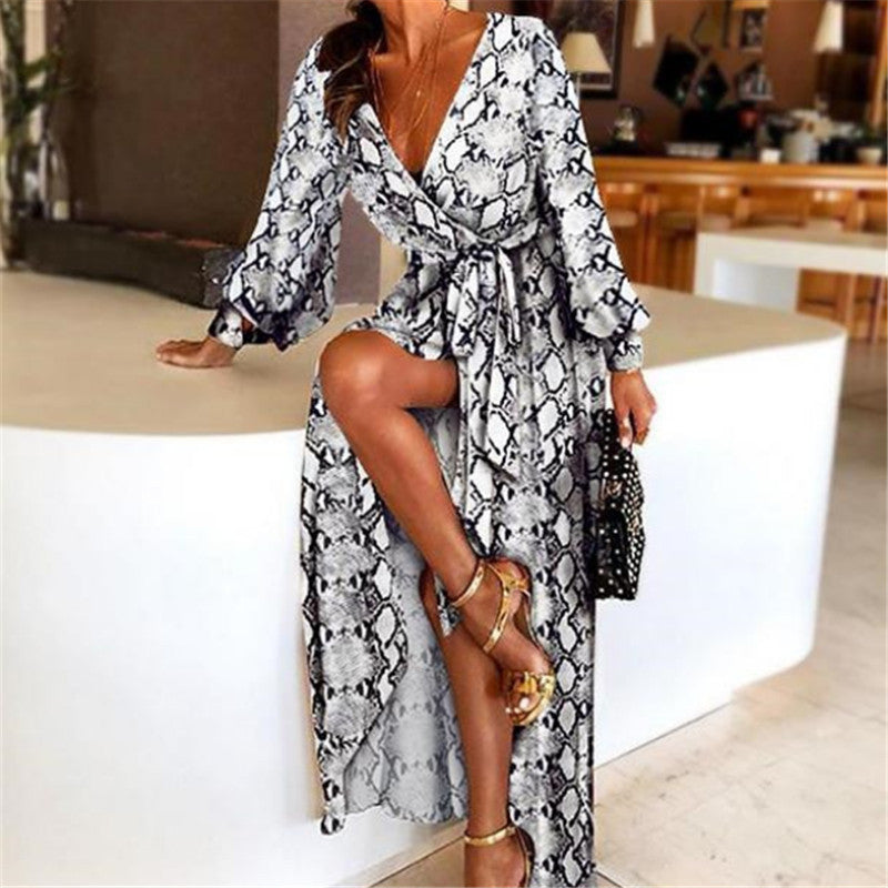 Faye - Bohemian Print Dress
